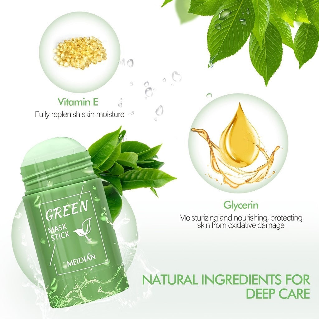 Mascarilla facial de té verde!
